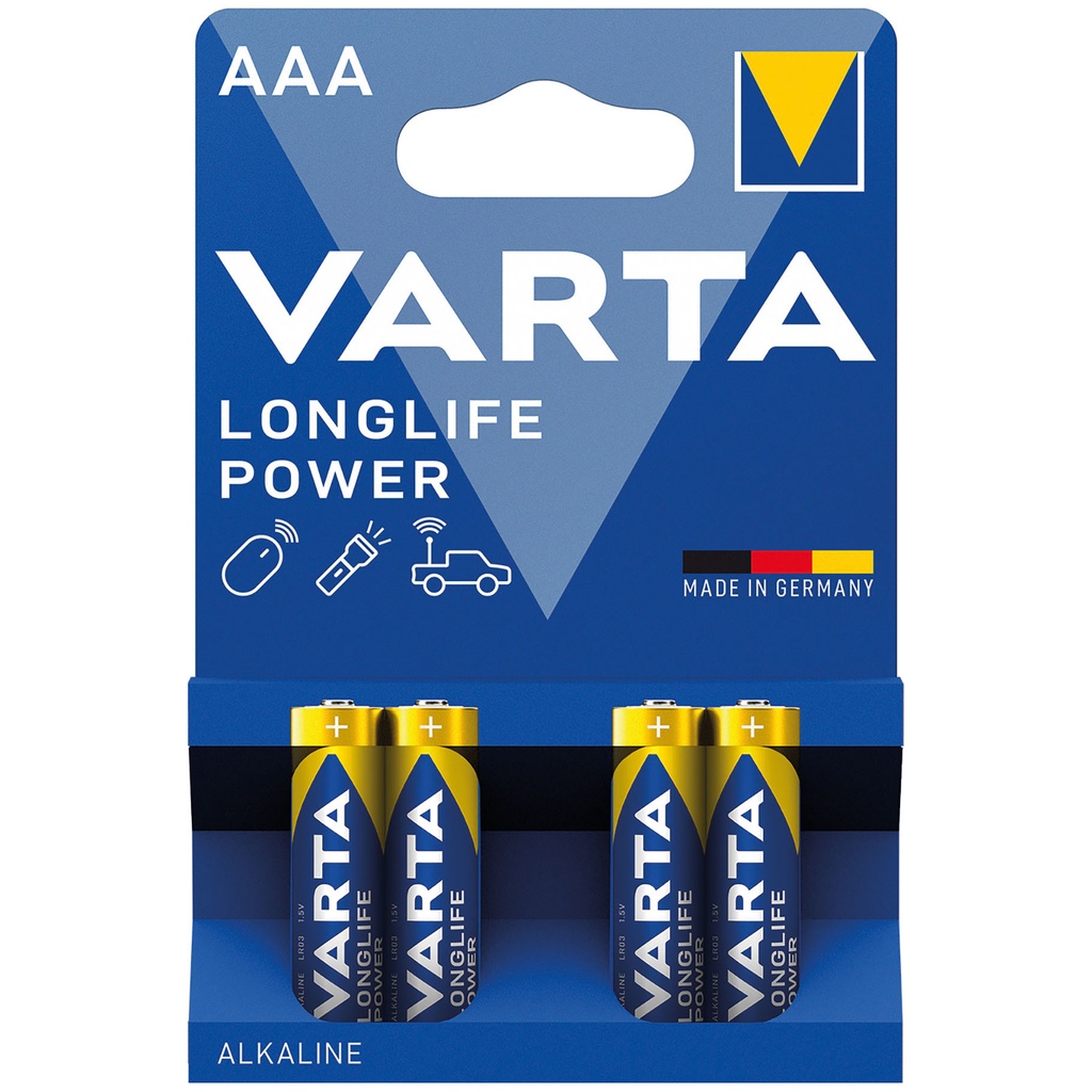 VARTA AAA 1,5V 4er