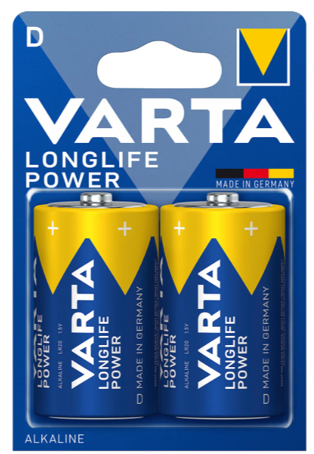 Varta D (Mono) 2er