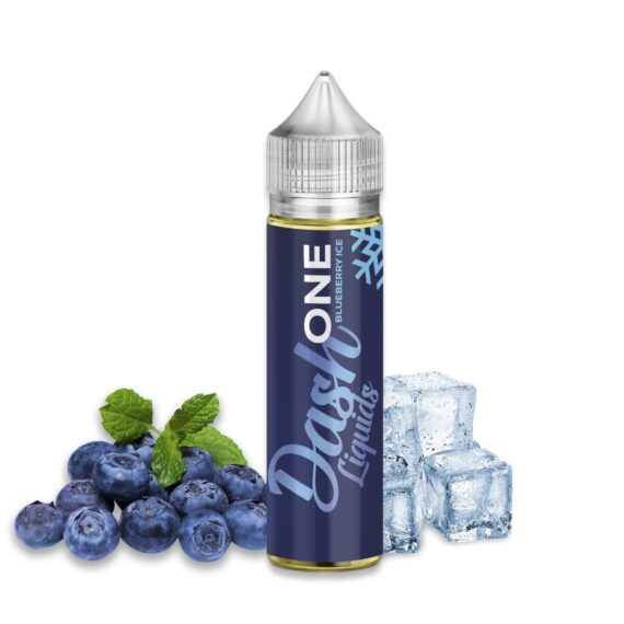 Dash - Blueberry Ice 10 ml in 60 ml Flasche