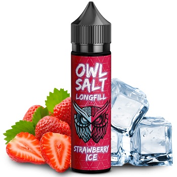 OWL Salt Red Chill (Strawberry Ice) – 10ml Aroma (Longfill)