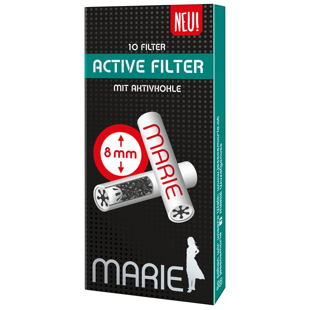 Marie Aktive Filter 8mm 10 Stk.