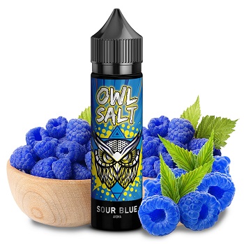OWL Salt Blue Shock (Sour Blue) – 10ml Aroma (Longfill)