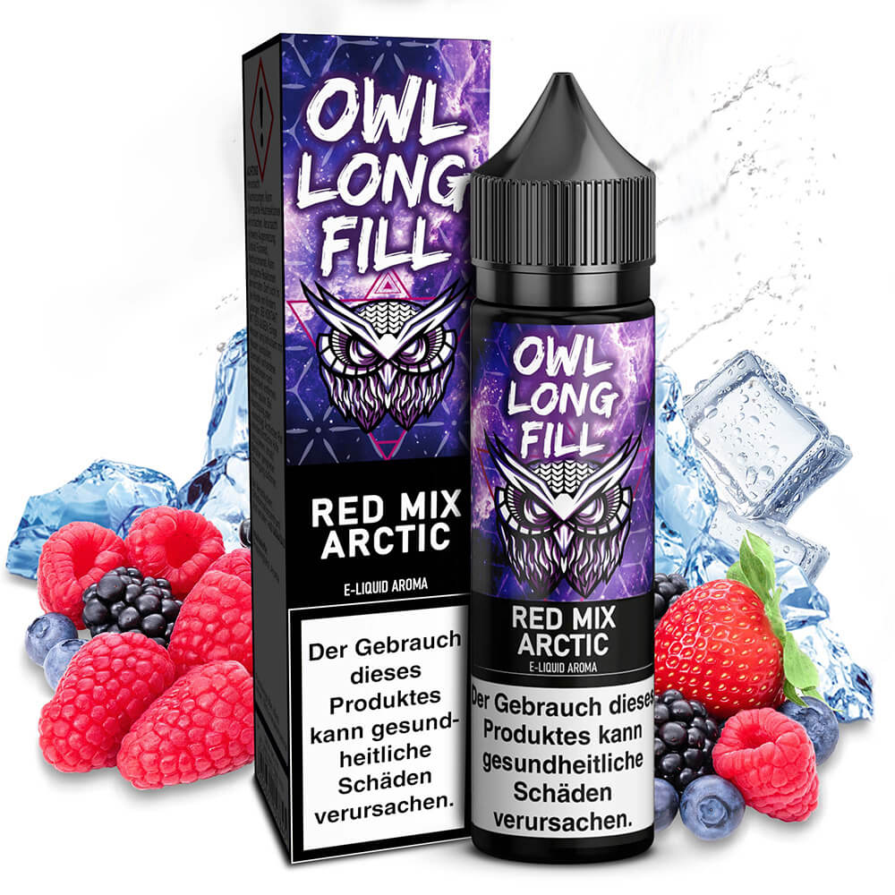 OWL Salt Red Mix Arctic (Berry Mix Ice) – 10ml Aroma (Longfill)