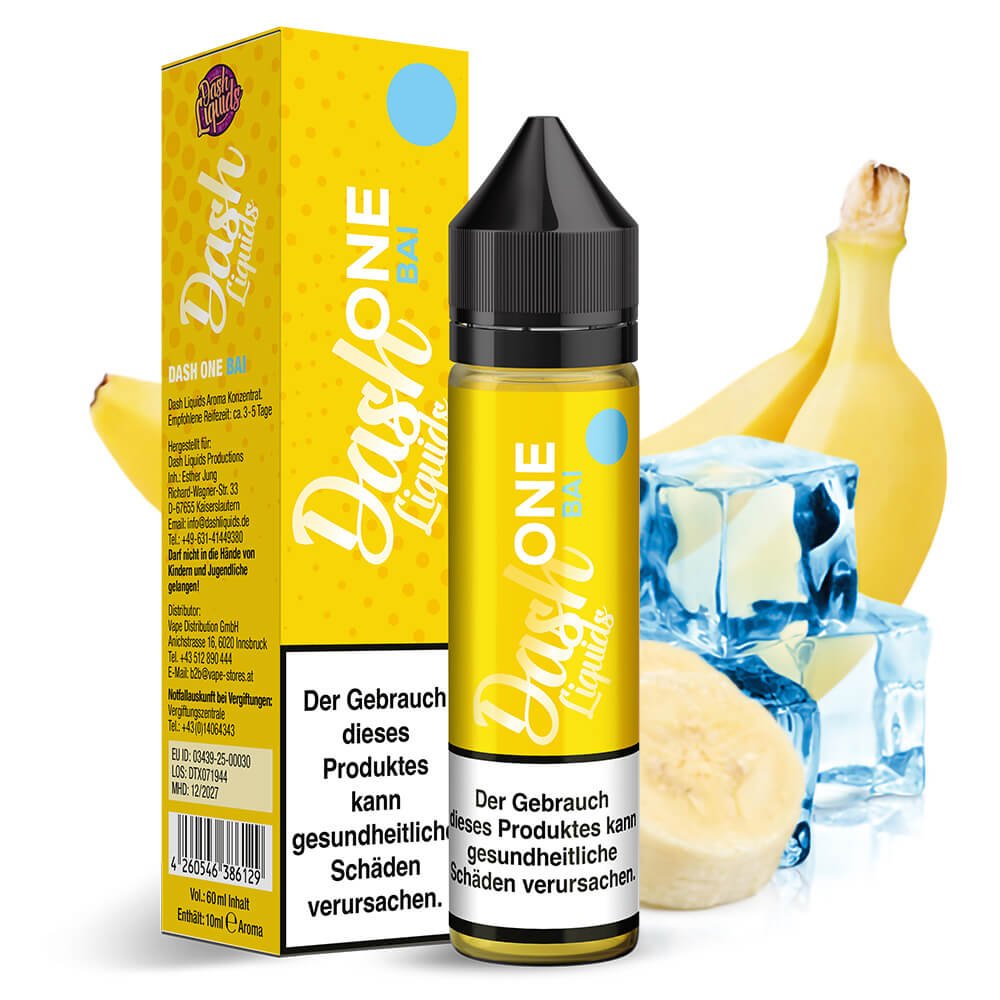 Dash - Banana Ice (BAI) – 15ml Aroma (Longfill)