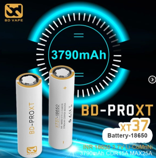 [P0011269] ED-PRO XT37 18650 3790 mAh Akku 1 Stück