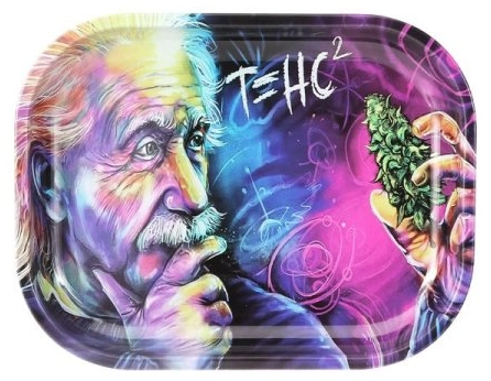 [P0016023] Rolling Tray Einstein (28.5x19x1.5cm)