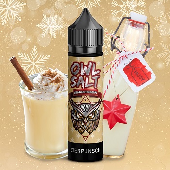 [P0023900] OWL Salt Oida (Eierpunsch) – 10ml Aroma (Longfill)