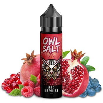 [P0024524] OWL Salt Red Mix (Red Berries) – 10ml Aroma (Longfill)