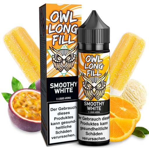 [P0024580] OWL Salt Smoothy White (Tropical Vanilla) – 10ml Aroma (Longfill)