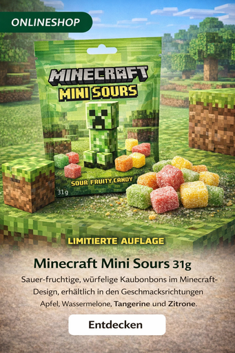 [P0024630] Minecraft Mini Sours 31g